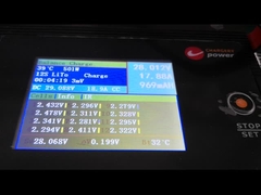 12S LTO bataryası C4012B denge şarj cihazında 20A şarjda