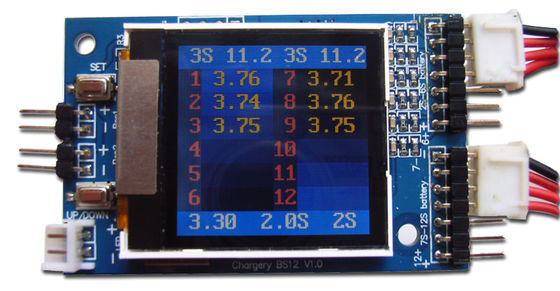 Kalite  6S 12S LiPO Battery Cell Voltage Monitor Monitoring System Custom Fabrika