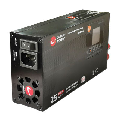 24V 600W ayarlanabilir voltaj akımı SMPS Kompakt 55mm Düşük gürültü SMPS 25A 24V