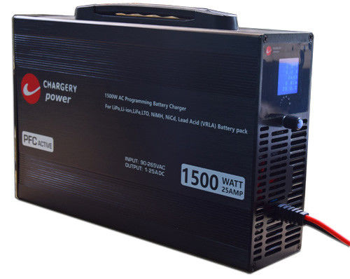 97.2V 36S LTO Lipo Ac To Dc Pil Şarj cihazı 100V-240V RoHS sertifikalı