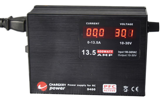 Programlanmış Helikopter RC Şarj cihazı SMPS Pil şarj cihazı 13A 30V 400W