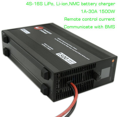 UAV Drones için Li-Ion Lityum NCM Ac To Dc Pil Şarj Aracı 67.2V 4S 8S 12S 16S