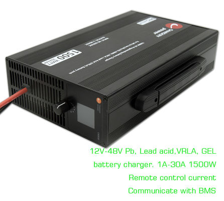 24V 36V 48V Pb VRLA Valf Düzenlenmiş Kurşun Asitli Pil Şarj cihazı Motosiklet için SMPS