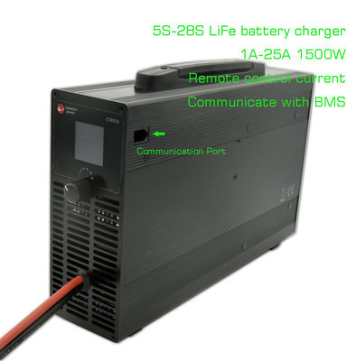 Yeniden şarj edilebilir LFP Lifepo4 Lityum Pil Şarj cihazı C10325 5S 28S 102.2V