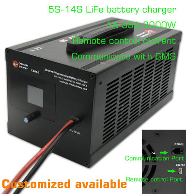 14S LFP Lityum Lifepo4 AC'den DC'ye Akü Şarj Aracı Enerji Depolama Sistemi 51.1V 3000W