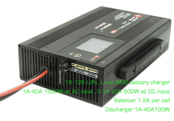 8S LiPo NMC LiIon Batarya Lityum İyon Denge Şarj Aracı 50.4V 40A