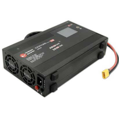 43.8V 1500W Lipo Bataryası AC DC Bilanse Şarj Çekicisi UAV Drones için 4S 40A