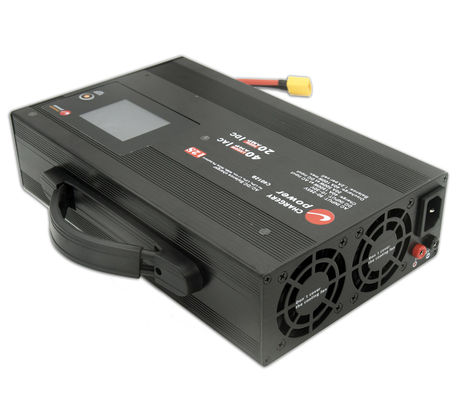 43.8V 1500W Lipo Bataryası AC DC Bilanse Şarj Çekicisi UAV Drones için 4S 40A