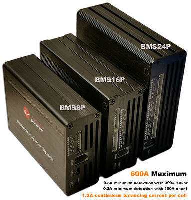 LTO NMC Lityum Pil Yönetim Sistemi BMS 24S 18S 100A 300A 600A