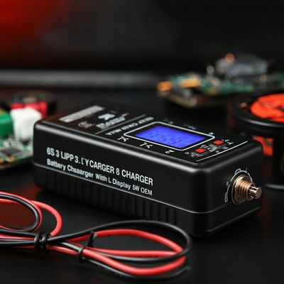 6S 3s 4s Lipo Batarya Şarj Çekicisi LCD Ekranlı 5W OEM