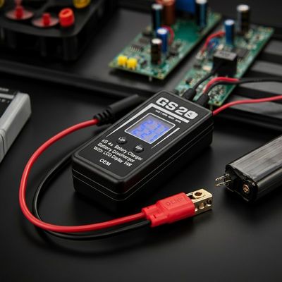6S 3s 4s Lipo Batarya Şarj Çekicisi LCD Ekranlı 5W OEM