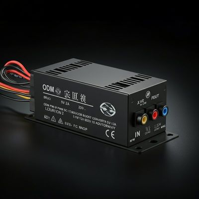 ODM PWM DC Buck Boost Converter 5v 2A Otomotiv için